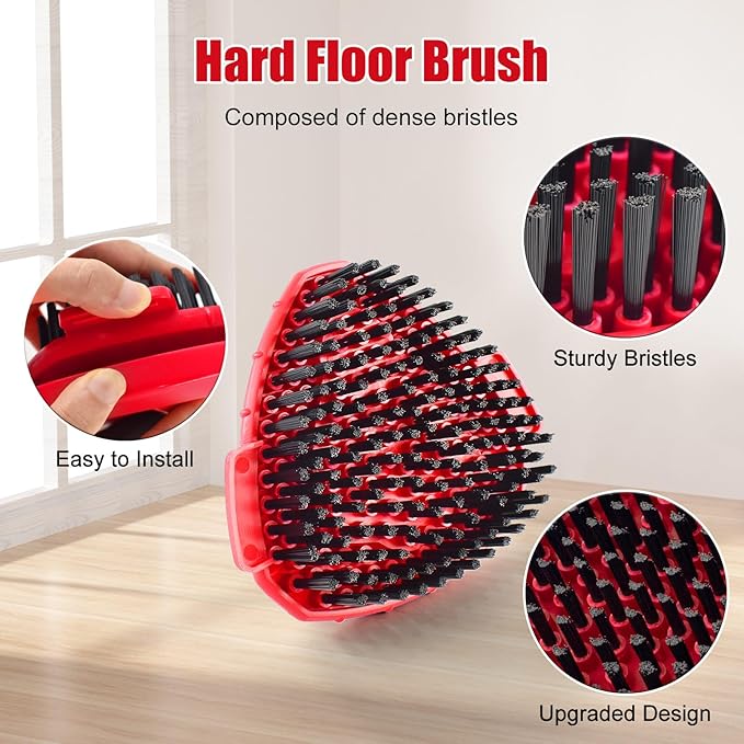 Mop Handle for Ocedar, Scrub Brush and Spin Mop Base Compatible - Image 3