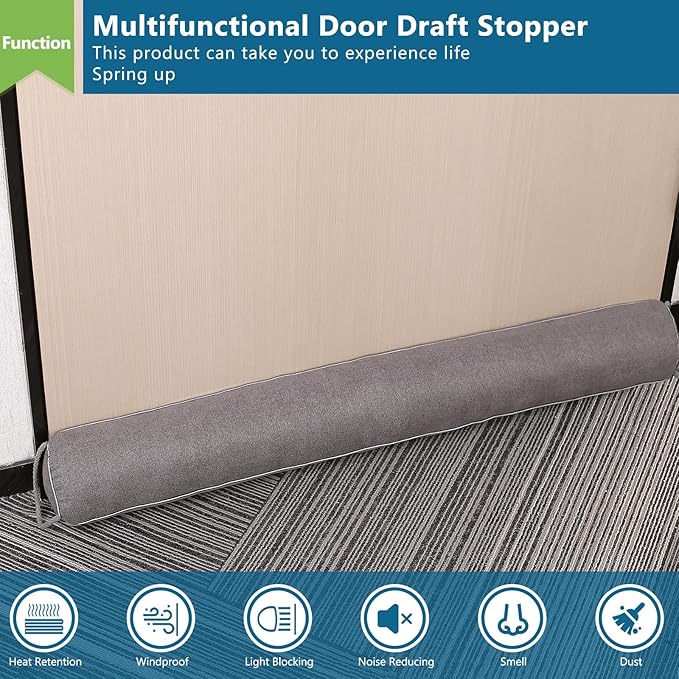 Triangular Under Door Draft Stopper 36 inch Heavy Duty Door Draft Blocker - Image 9
