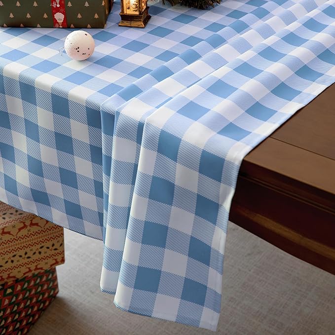 Classic Gingham Tablecloth Fabric - Image 2