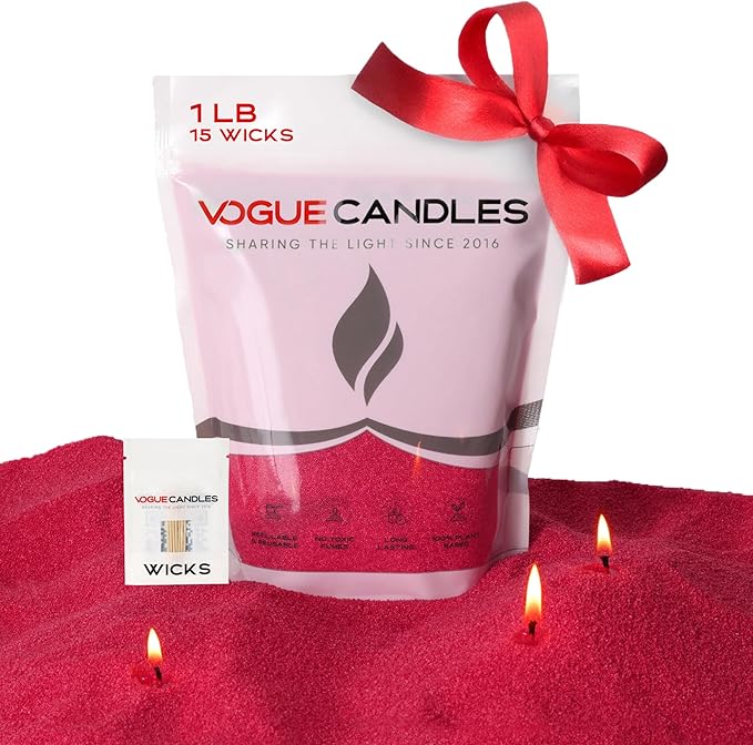 Vogue Candles 1LB Candle Sand by VogueCandles