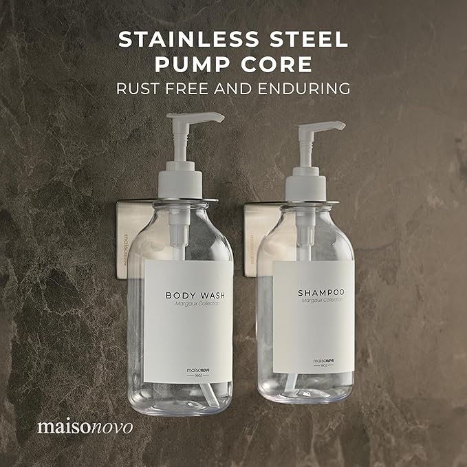 MaisoNovo Shampoo and Conditioner Dispenser - Image 4