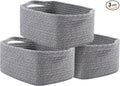 OIAHOMY Cotton Rope Baskets, Woven Baskets by MasterofSpaceOptimization