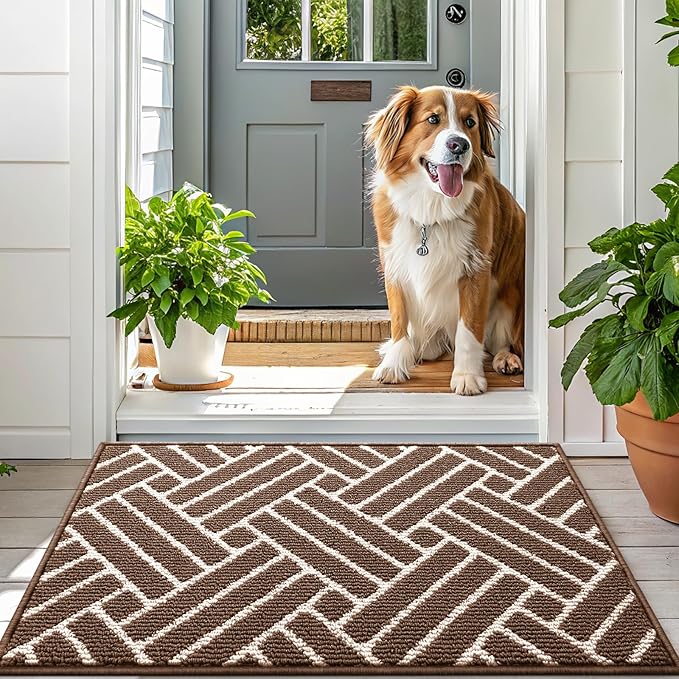 OLANLY Large Indoor Door Mat, 59x35 Inch, Dirt Resistant and Absorbent - Image 6