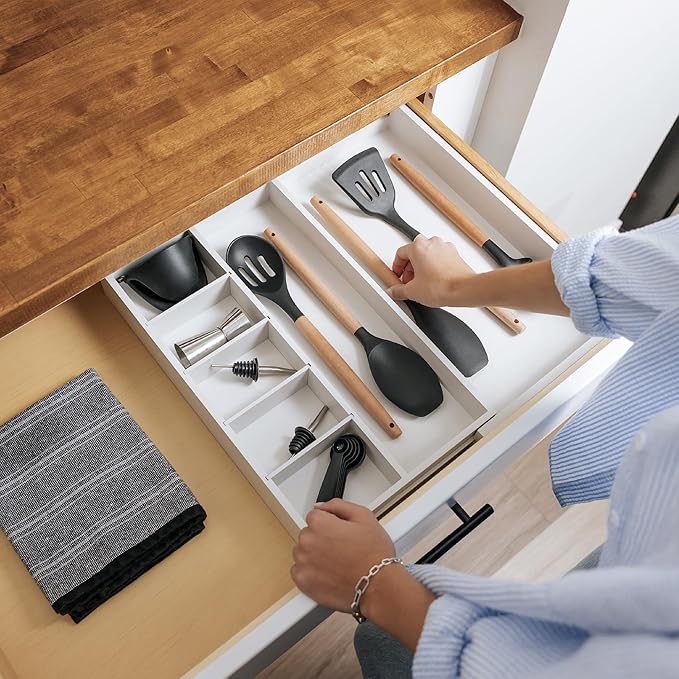 KitchenEdge Adjustable Kitchen Drawer Organizer - Image 6