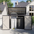Aoxun 3.3' x 5.6' Metal Storage Shed by Aoxun
