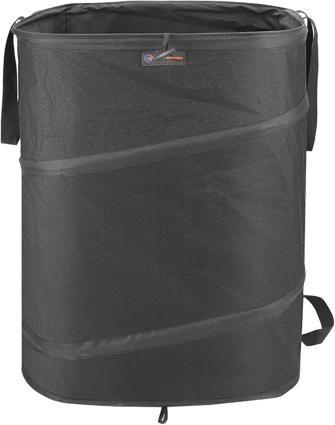 YUDI & GARDEN 46 Gallon Square Collapsible Yard Waste Bin｜Collapsible Trash by YUDIGARDEN