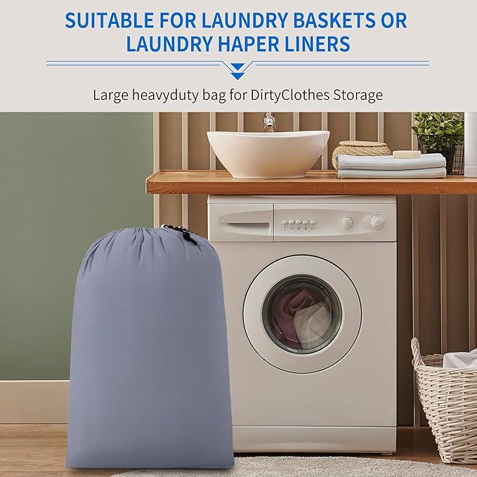 ZPECC Travel Laundry Bag 24 Pack, Bulk Extra Large Heavy Duty Bags, Durable - Image 4