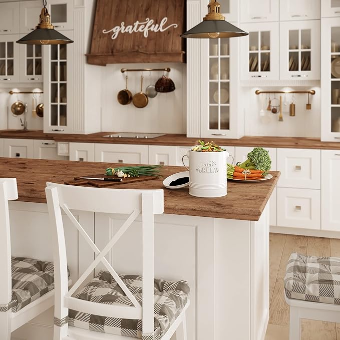 Barnyard Designs Compost Bin for Kitchen Counter - Image 3