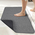 Bath Mat, Ultra Thin Bathroom Rugs, Rubber Bath Mats by BosapDirect