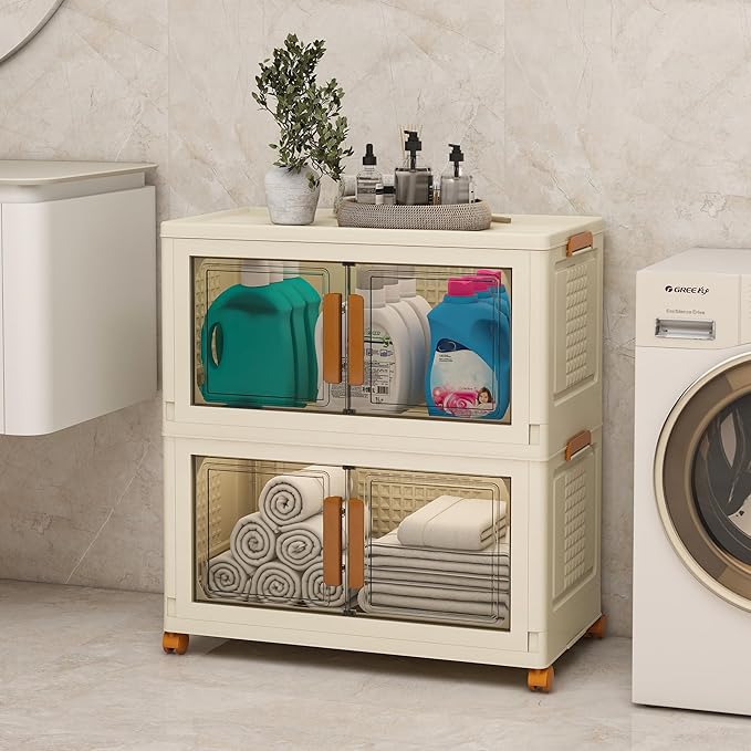 Plastic Stackable Storage Bins - Image 6