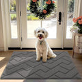 hicorfe Front Door Mat Outside Entrance, Stain and Fade Resistant, Non Slip by Hicorfe