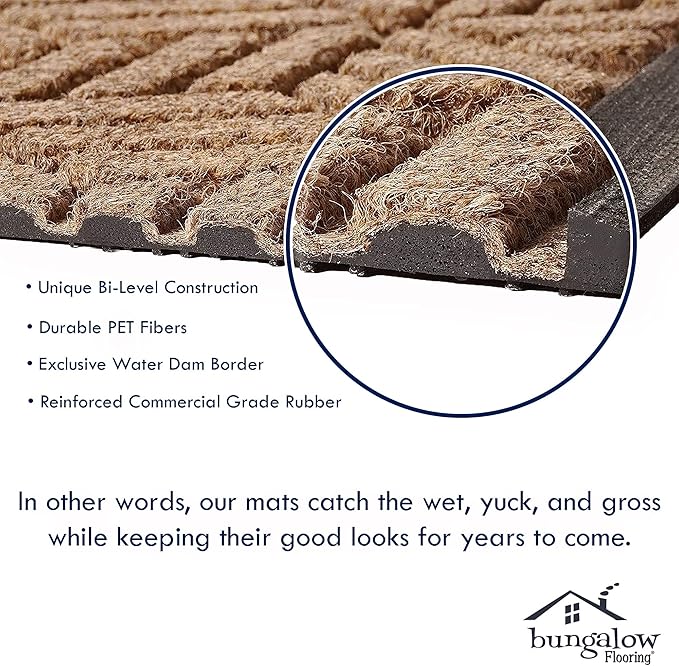 WaterHog Heavy Duty Doorway Mat, Made in USA, Durable & Skid-Resistant Entryway - Image 5