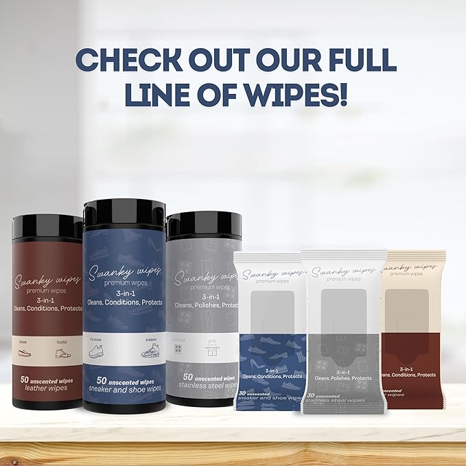 Swanky Stainless Steel Cleaner Wipes Bundle - Image 7