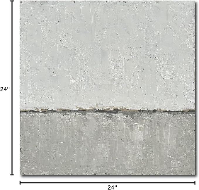 NANKAI art Hand-painted abstract canvas wall art featuring a minimalist design - Image 9