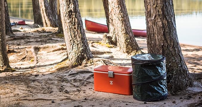 Coghlan's Pop-Up Lightweight Trash & Recycle Can – Collapsible Dual-Purpose Bin - Image 7