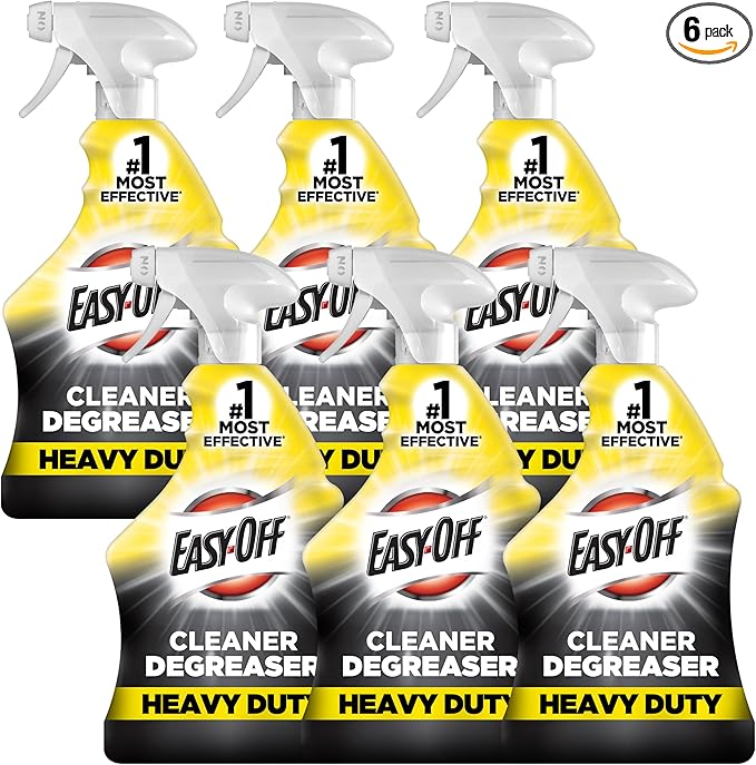 Easy-Off Heavy Duty Degreaser Cleaner Spray, 32 Ounce by Easy-OffOvenandGrillCleaner