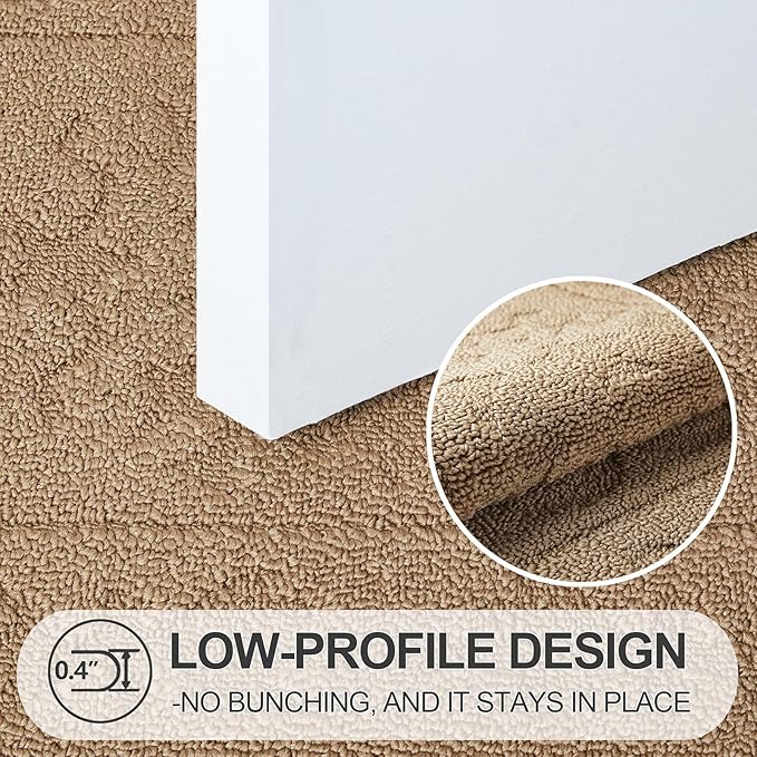 FONEYI Indoor Door Mat 36" x 59", Dirt Trapper Door Mats Non-Slip Entryway Rugs - Image 3