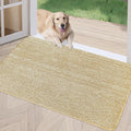 REFETONE Indoor Doormat, Front Door Mat 24"x36" Absorbent Rubber Backing Non by Refetone