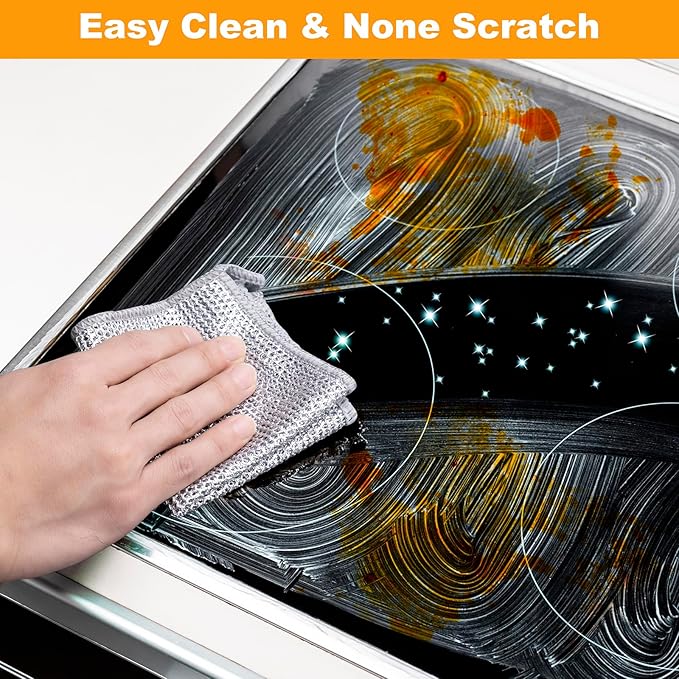 Inkhut Non Scratch Wire Dishcloth, Reusable Steel Wool Scrubber - Image 5