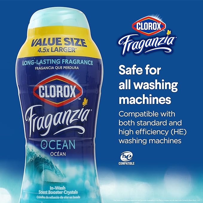 Clorox Fraganzia Laundry Scent Booster Crystals in Ocean Scent - Image 5