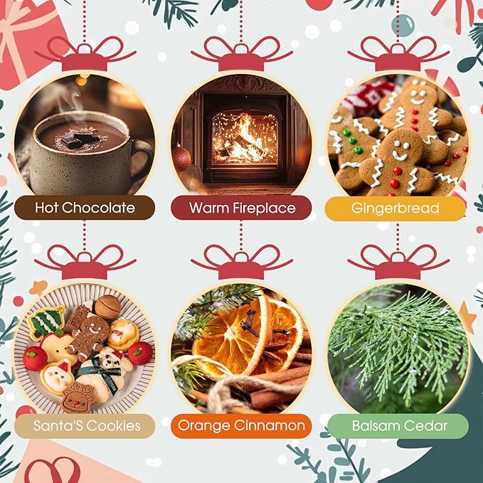 SCENTORINI Christmas Wax Melts, Wax Cubes Strong Scent 12 Pack, Scented Wax - Image 3