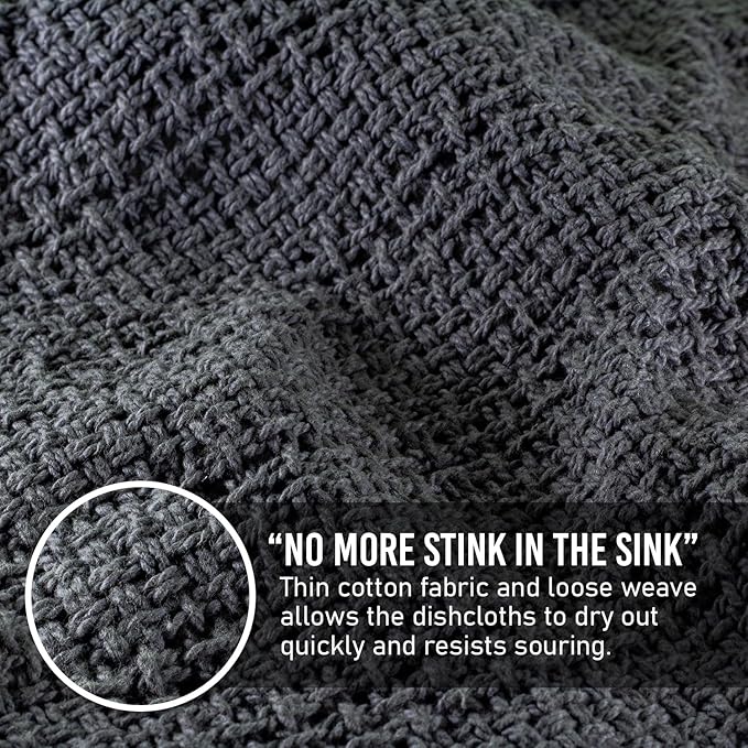 Old Fashion 100% Cotton Dishcloths - Image 2