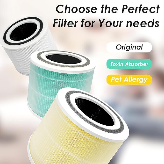 Flintar Core 300 Pet Allergy Replacement Filters, Made in TAIWAN, Compatible - Image 5