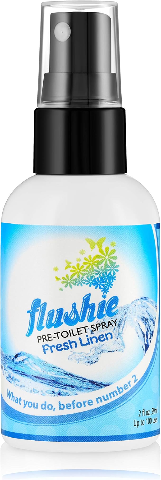 Flushie Pre-Toilet Spray for Poop Travel Size Toiletries Bathroom Spray for by FlushiePre-ToiletSpray
