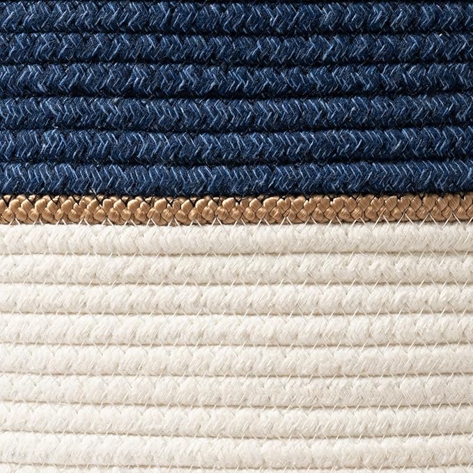 LA JOLIE MUSE Woven Basket Rope Storage Baskets - Image 6