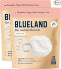 BLUELAND Oxi Laundry Booster Powder Refill 2-Pack, Fragrance Free & Clear by BLUELAND