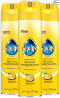 Pledge Enhancing Polish, Furniture & Wood Spray, Lemon Scent by Pledge