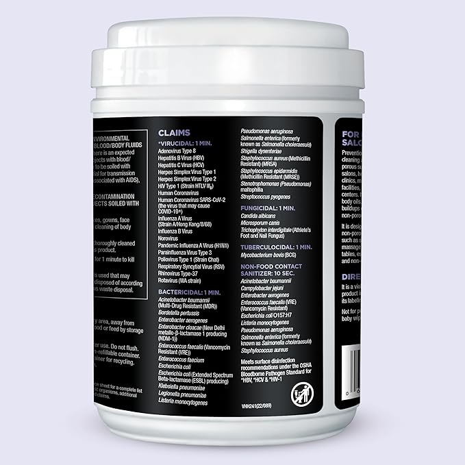 Prevention All Purpose Disinfectant Wipes – Canister of Cleaning Wipes - Image 10