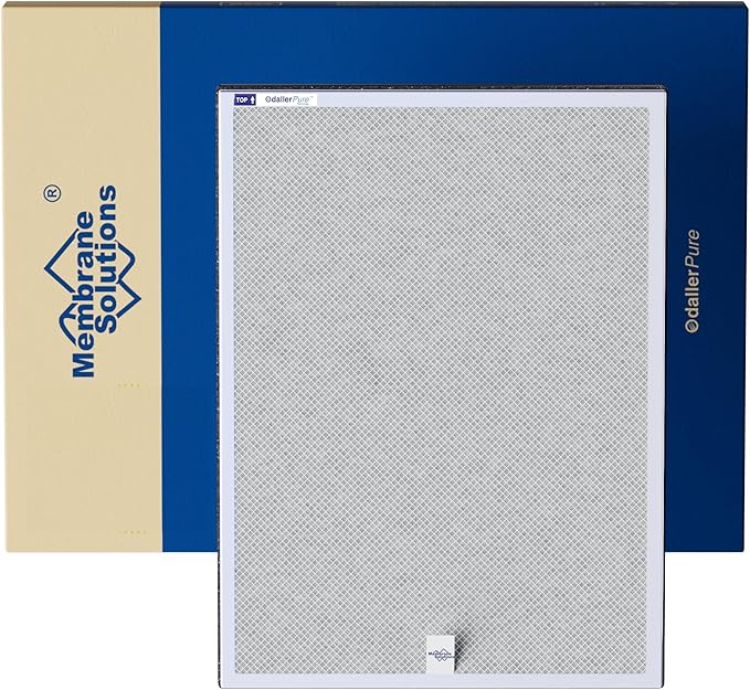 Membrane Solutions MSA3/MSA3S Genuine Smoke Removal Air Purifier Filter by MembraneSolutions
