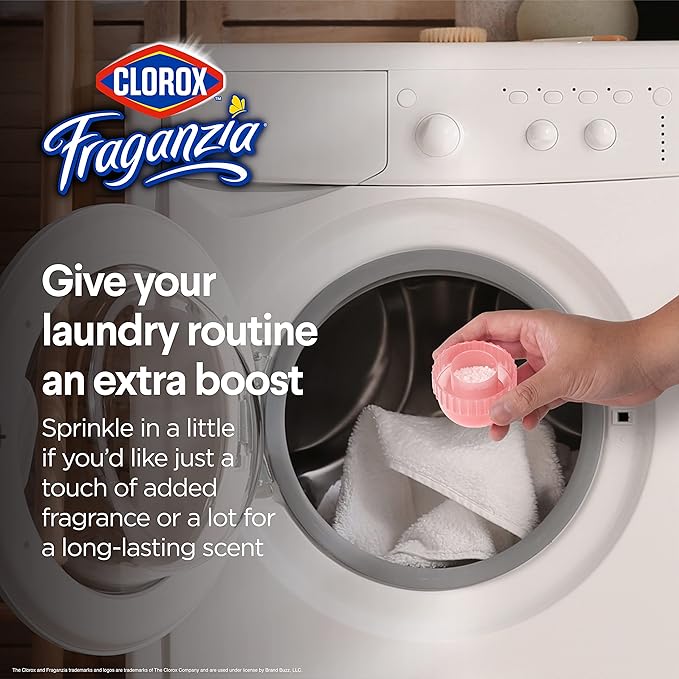 Clorox Fraganzia Laundry Scent Booster Crystals in Rose Scent - Image 3