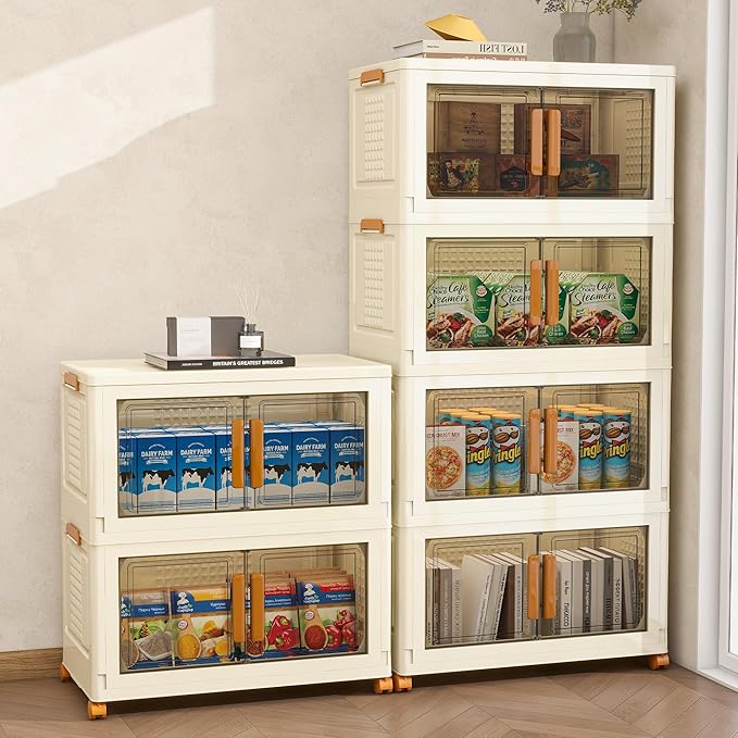 Plastic Stackable Storage Bins - Image 4