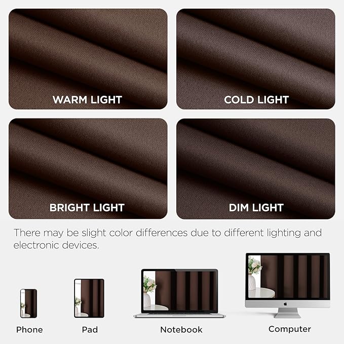 Joydeco Blackout Door Curtain for Doorway Privacy 78 Inches Long, Grommet - Image 9