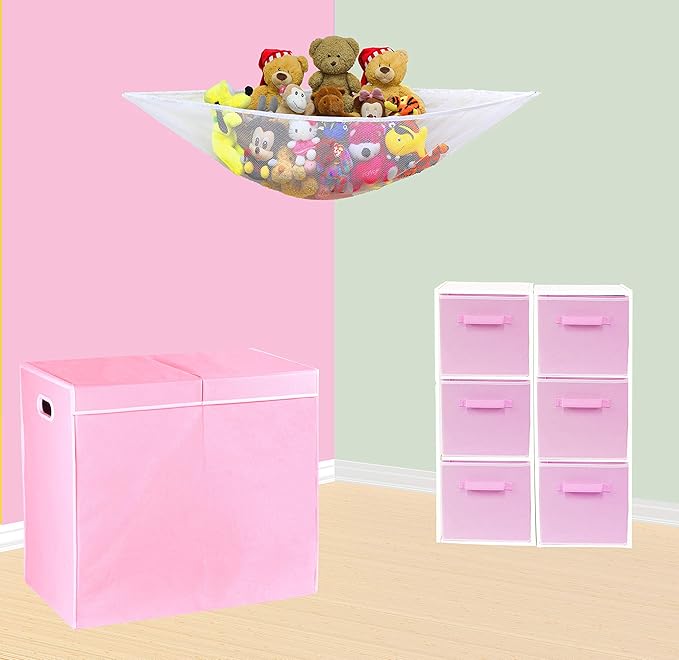 Simple Houseware Double Laundry Hamper - Image 8