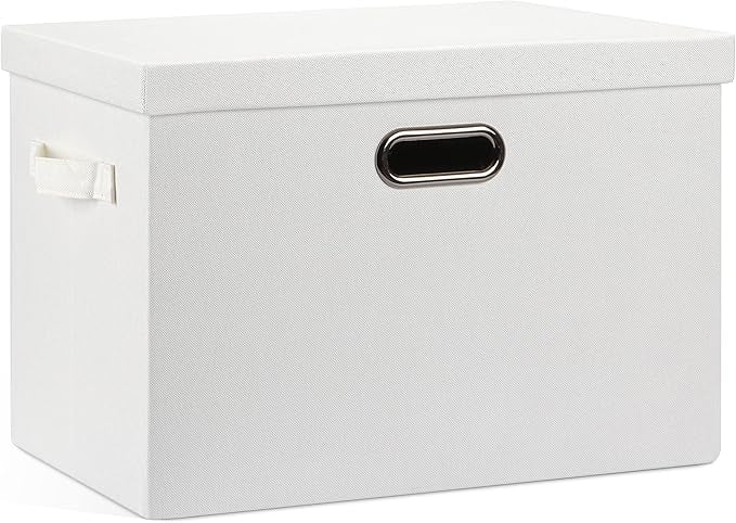 Large 17" 36 Quart Collapsible Stackable Storage Bins by GraciadecoStorage