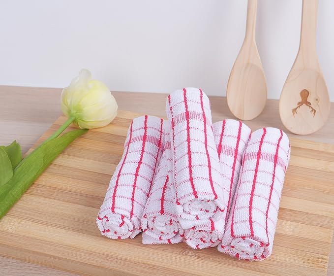 AMOUR INFINI Kitchen Dish Cloths Set of 8 - Image 6