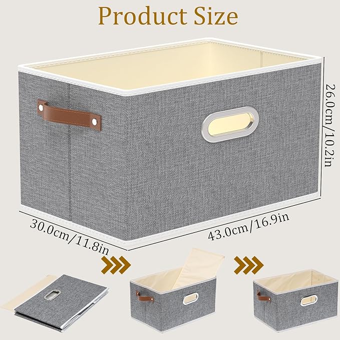 Yawinhe Fabric Storage Bins - Image 5
