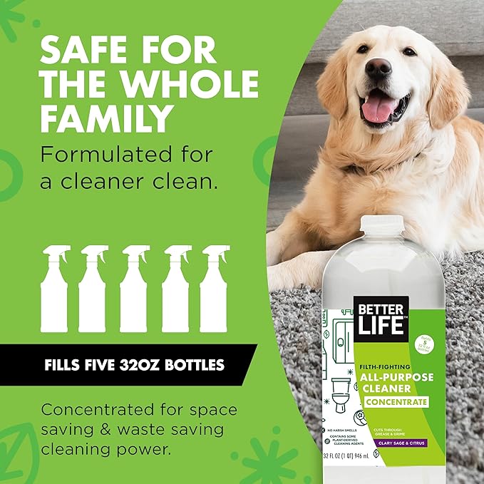 Better Life All Purpose Cleaner Concentrate- Multipurpose Home and Kitchen - Image 4