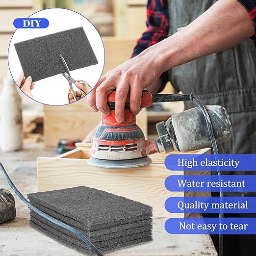 50 Pcs 7447 Fine General Purpose Scuff Pads 6 X 9 Inch Abrasive Hand Sanding - Image 6