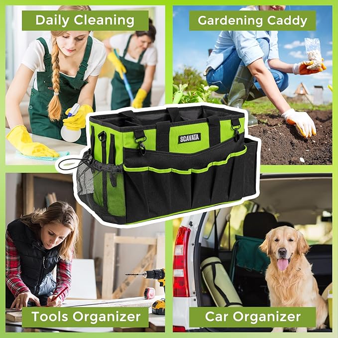 Wearable Cleaning Caddy Bag, Cleaning Caddy Supplies Organizer - Image 7