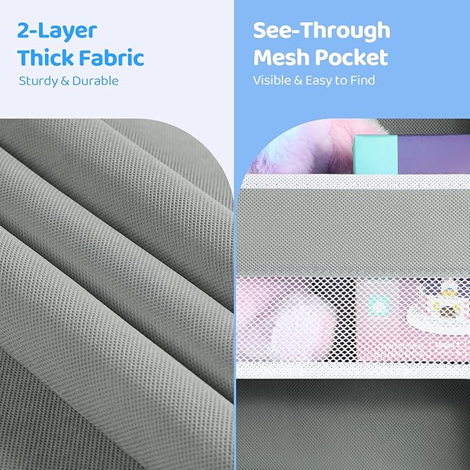 Yecaye 2 Pack 4 Tier Over the Door Organizer - Image 7