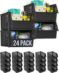 Skywin TidyFriend Plastic Stackable Storage Bins by Skywin