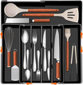 Expandable Large Silverware Organizer by Spaclear