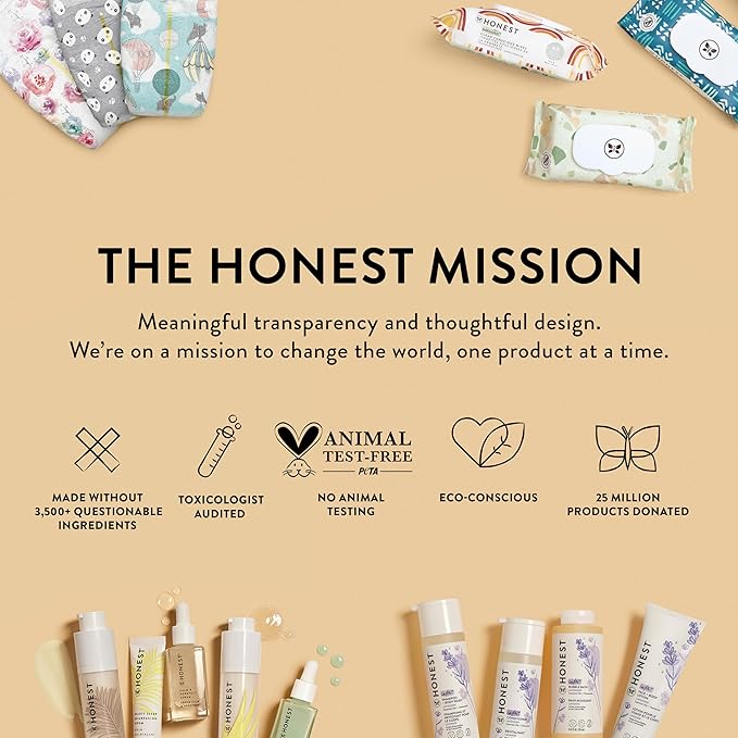 The Honest Company Hydrate and Cleanse Naturally Scented Wipes Cleansing - Image 9