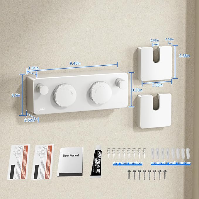 Retractable Twin Clothesline Indoor, Non-Sagging Outdoor Clothes Line - Image 6
