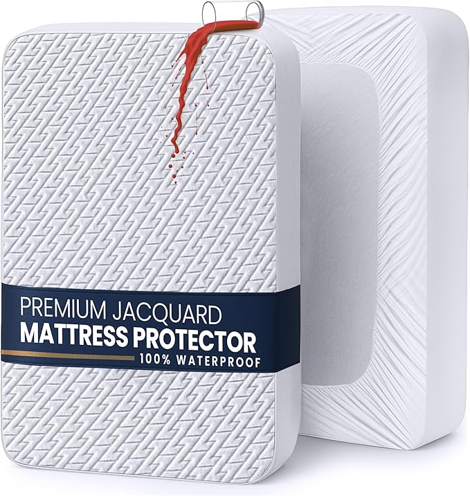 Utopia Bedding Waterproof Mattress Protector Twin XL Size, Premium 3D Air Soft by UTOPIABEDDING