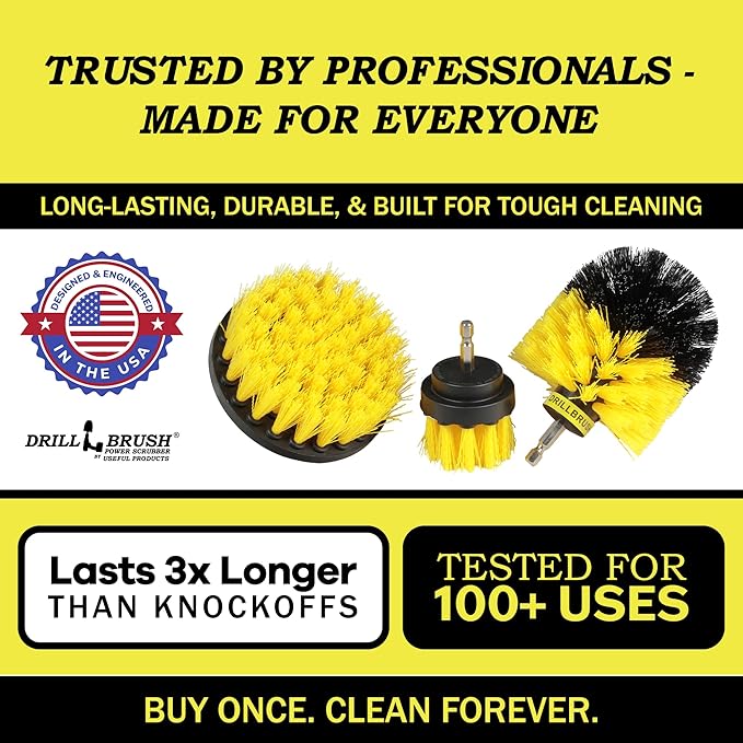 Drillbrush Drill Brush Attachment Set - Image 7
